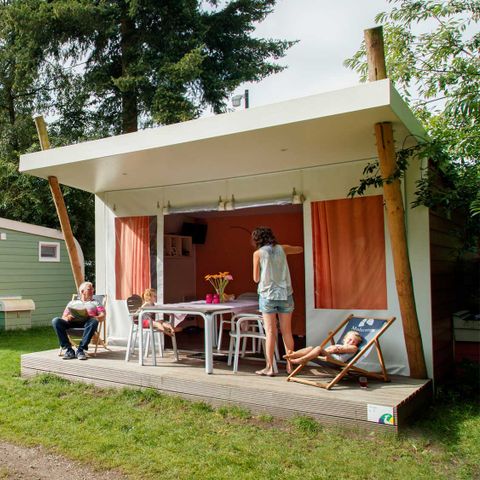 Zelt 5 Personen - Hütte Schmetterling