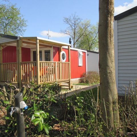 Mobilheim 4 Personen - Naturheim-Terrasse