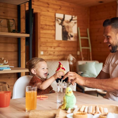 Bungalow 6 Personen - Damhert Kids inkl. Sauna