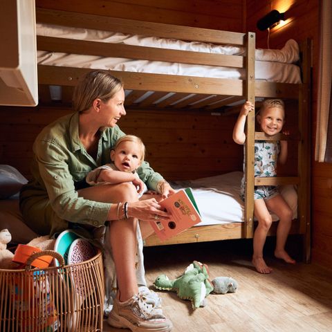 Bungalow 6 Personen - Damhert Kids inkl. Sauna