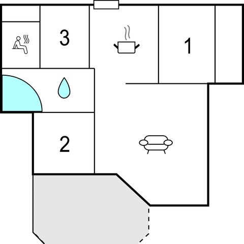 FERIENHAUS 8 Personen - 6+2 Kinder DSH620