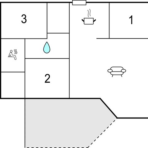 FERIENHAUS 6 Personen - DSH616