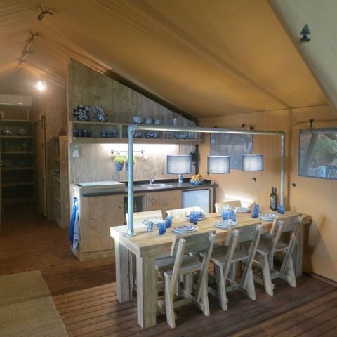 Zelt 6 Personen - Komfortables Glamping