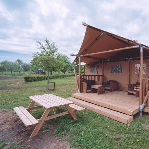 Zelt 5 Personen - klimatisiertes Glamping