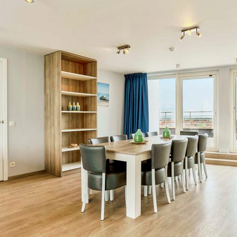 Apartement 10 Personen - Penthouse | 3 Schlafzimmer - Schlafbereich | Dachterrasse - Meerblick