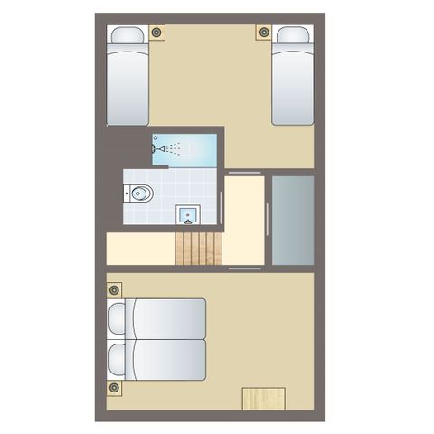 Bungalow 4 Personen - 4C2