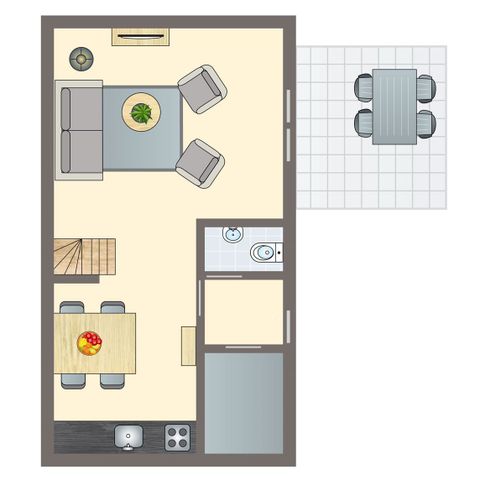 Bungalow 4 Personen - 4C2