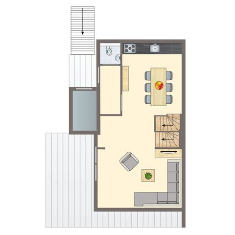 Bungalow 6 Personen - 6L2