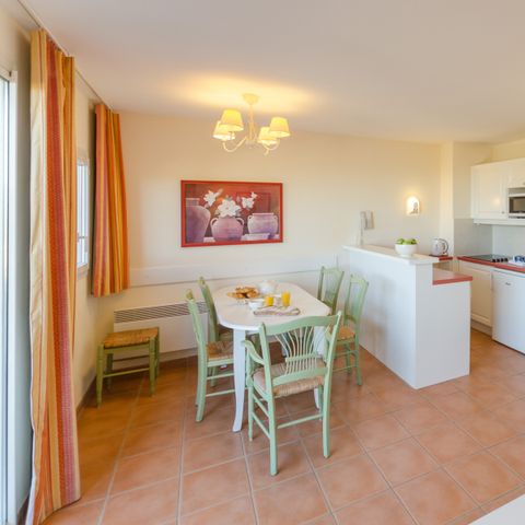 Apartement 4 Personen - - 1 Schlafzimmer - Balkon