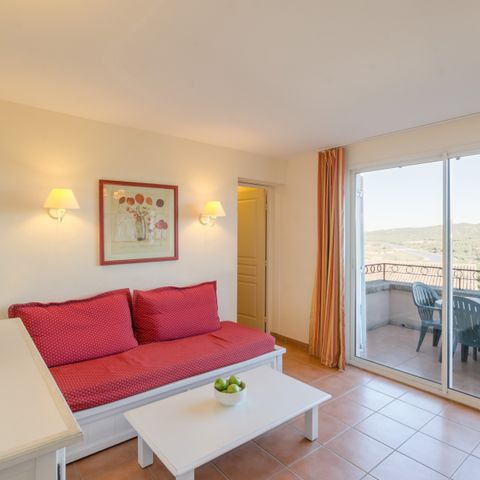 Apartement 5 Personen - - 1 Schlafzimmer - Balkon