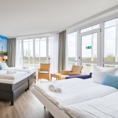 Zimmer 4 Personen - Hotelzimmer BK408 (max. 2 Erwachsene)