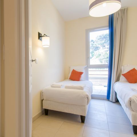 Apartement 6 Personen - - 2 Schlafzimmer - Balkon - Südlage