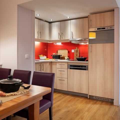 Apartement 6 Personen - - 1 Schlafzimmer + 1 Schlafalkoven - Gartenblick