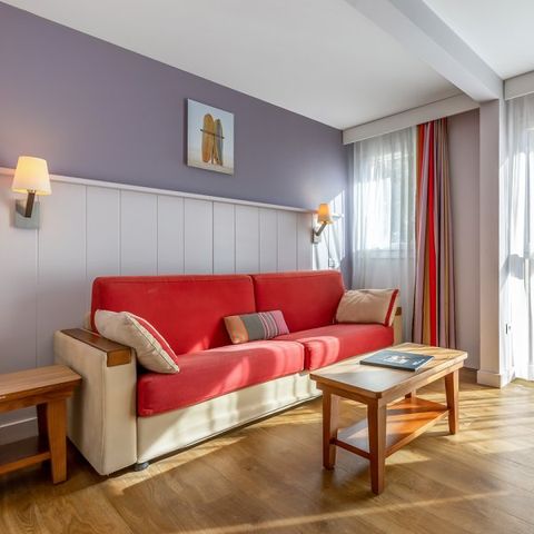 Apartement 6 Personen - - 1 Schlafzimmer + 1 Schlafalkoven - Gartenblick