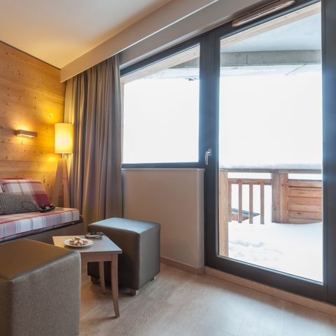 Apartement 4 Personen - - 1 Schlafzimmer - Balkon