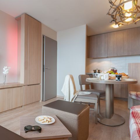 Apartement 4 Personen - - 1 Schlafzimmer - Balkon