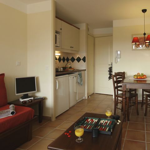 Apartement 5 Personen - - 1 Schlafzimmer - Terrasse oder Balkon