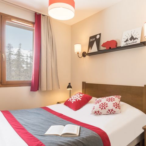 Apartement 4 Personen - - 1 Schlafzimmer - Bergblick