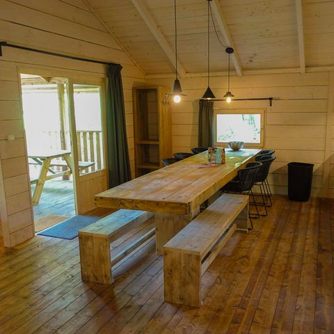 FERIENHAUS 10 Personen - Glamping-Familien-Lodge