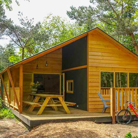 FERIENHAUS 10 Personen - Glamping-Familien-Lodge