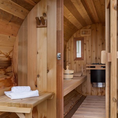 Bungalow 8 Personen - GC6+2 Komfort-Sauna