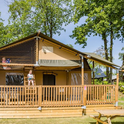 SafariZelt 8 Personen - Stuuflodge Deluxe