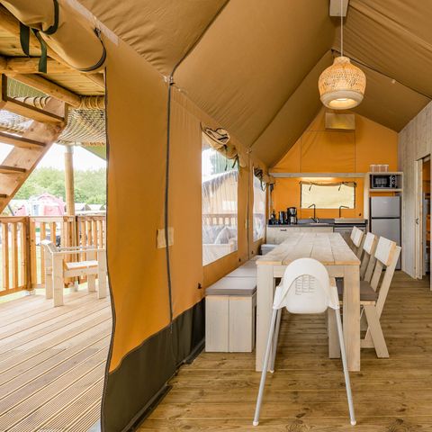 SafariZelt 8 Personen - Stuuflodge Deluxe