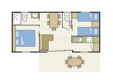 Mobilheim 7 Personen - HELIOS