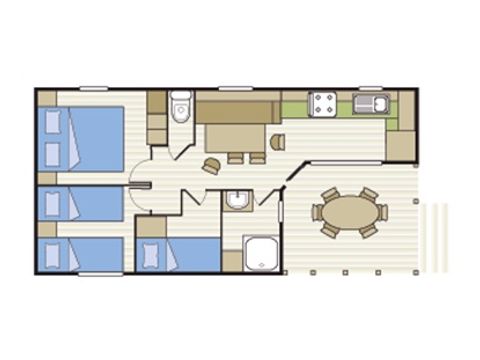 Mobilheim 6 Personen - NEPTUNE