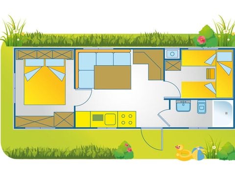 Mobilheim 5 Personen - Happy Easy TUCANO LUX