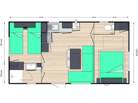 Mobilheim 4 Personen - KETCH