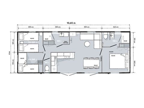 LANDHAUS 6 Personen - Hütte Familie