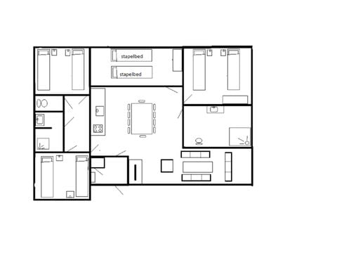 FERIENHAUS 10 Personen - Komfort